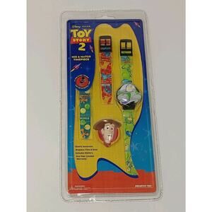 Toy Story 2 Watch Disney Pixar Mix & Match Woody and Buzz - Vintage Rare Sealed!